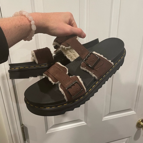 NWT Dr.Martens Myles Suede Sandals Mens Size 14 - Picture 3 of 6